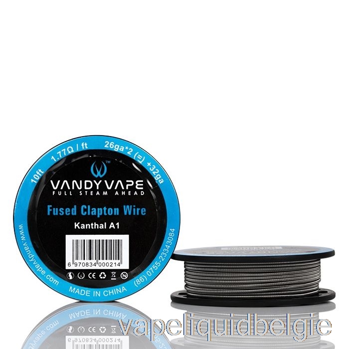 Vape Smaken Vandy Vape Specialiteit Draadspoelen Ka1 Gefuseerde Clapton - 26ga*2(=)+32ga - 10ft - 1.77ohm